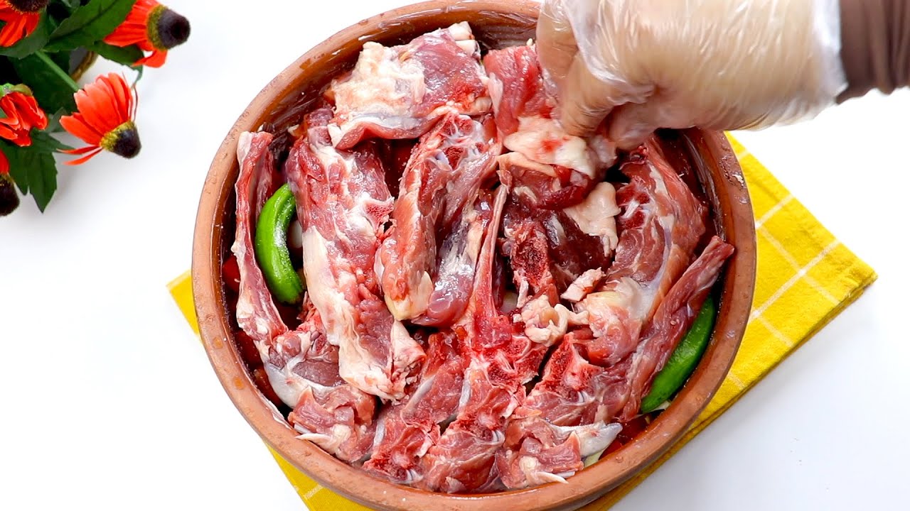 فخارة اللحم التركيه من احلي الوصفات اللي ممكن تعمليها شكلها روووووعه وطعمها يجننن 😍