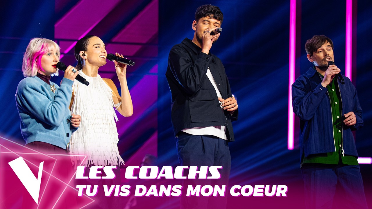 Phil Collins - 'Tu vis dans mon coeur' ● Les coachs | Blinds | The Voice Kids Saison 3