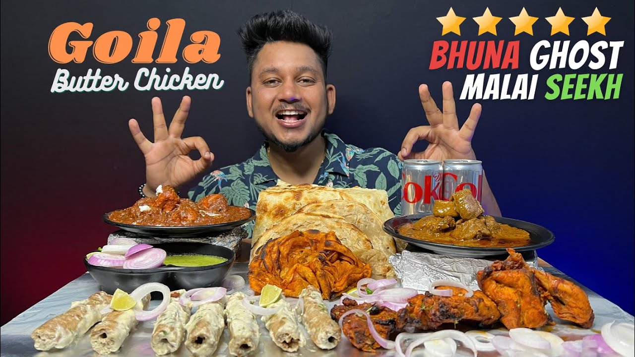 Punjabi Tawa Chicken | Old Delhi Malai Seekh | Bhuna Gosht with Paratha | Goila Butter Chicken Menu