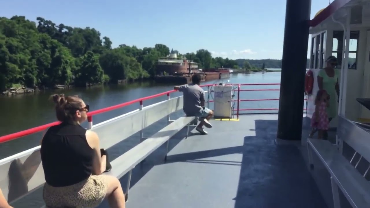 Travelling with Droopy in Hudson River Cruises in Kingston, NY (Summer 2022)