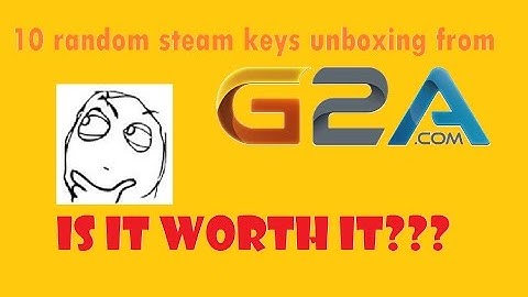 10 random steam key unboxing--- IS IT WORTH IT???