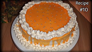 Orange Sponge Cake Recipe || How to make spongy orange cake || Desi Cooks By Ayesha