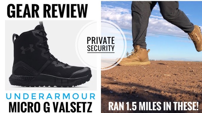 Under Armour Valsetz Micro G Review (Under Armour Tactical Boots Review) 