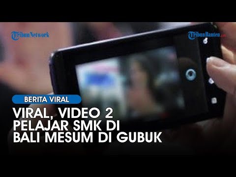 Viral Video Mesum Dua Pelajar SMK Bali di Gubuk, Polisi Buru Pemerannya
