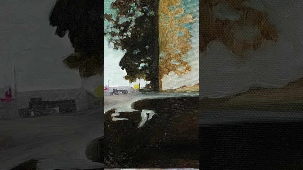 ‘Town and Country’ #mixedmedia #art #southislandnz