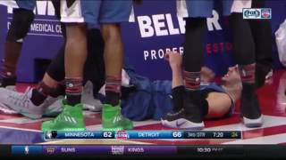 Zach Lavine Tears His Acl Vs Pistons