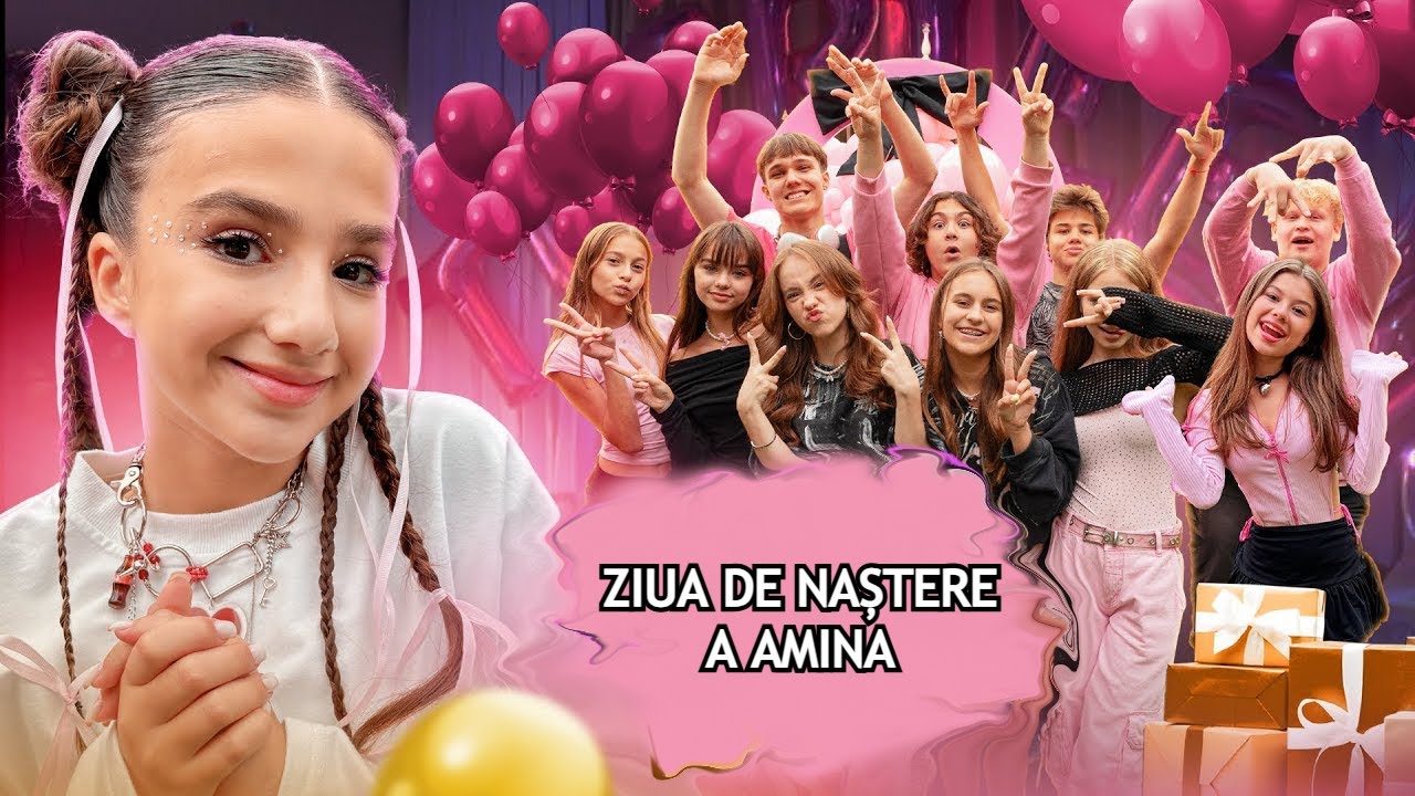 Farsa de ziua de nastere 🎉 Surprize pentru Amina | Cei mai buni prieteni și situații amuzante