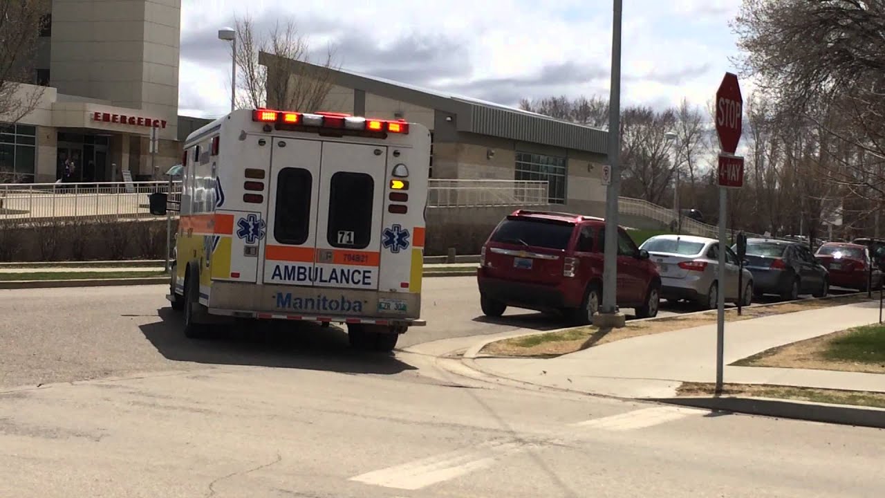 Manitoba Ambulance 71 Transporting YouTube