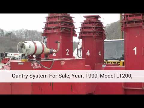 600 Ton Capacity J & R Lift-N-Lock Gantry For Sale - Used