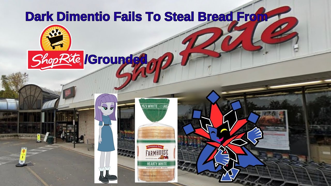 Dark Dimentio Fails To Steal Bread From Shop Rite/Grounded - YouTube