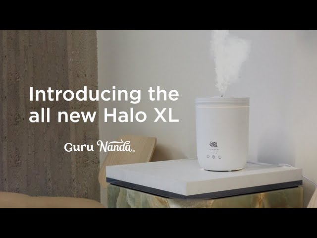 Gurunanda Halo XL Humidifier & Diffuser, 2.2L | Ultrasonic Humidifier