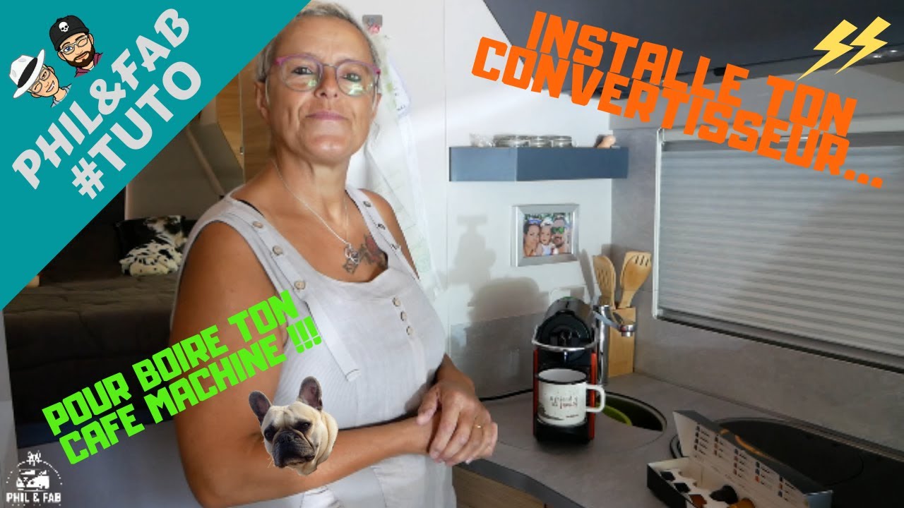 INSTALLE TON CONVERTISSEUR DANS TON  CAMPING CAR