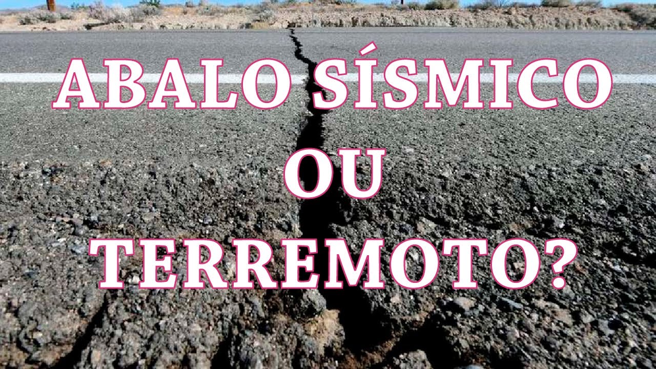 Abalo Sísmico ou Terremoto? - YouTube