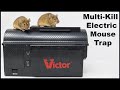 The Victor Multi-Kill Electric Mousetrap - Full Review. Mousetrap Monday