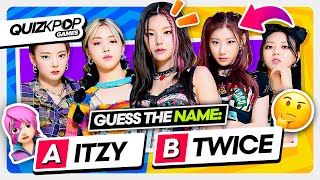 GUESS THE NAME OF THE KPOP GROUP (MULTIPLE CHOICE QUIZ) ✅ | QUIZ KPOP GAMES 2022 | KPOP QUIZ TRIVIA