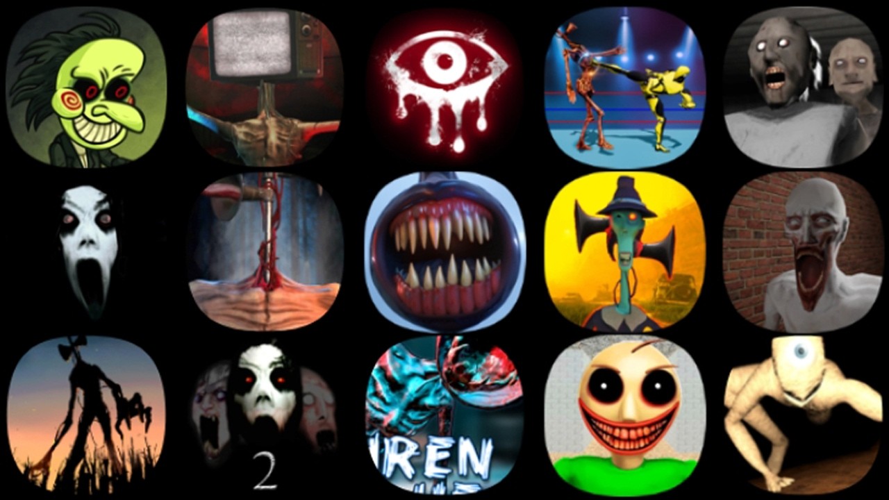 Troll Quest Horror 🌟 TV Head Escape 3D 💥 Eyes 💥 Siren Head Robot  💥Granny 2 💥 Slendrina The Cellar 💥