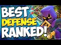 Best 4 Defensive CC Troops for War Ranked | Head Hunters on Defense at TH11/TH10 in Clash of Clans