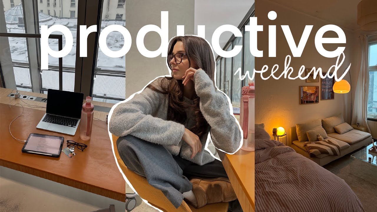 produktives wochenende in der klausurenphase | berlin vlog | bib | Anna's Journal