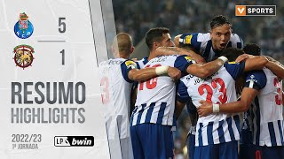 Highlights | Resumo: FC Porto 5-1 Marítimo (Liga 22/23 #1)