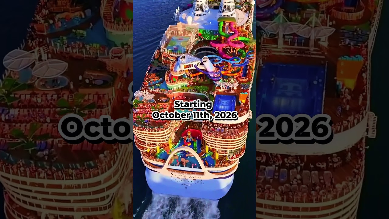 Cruise news for September 29th, 2026. Your 60 second report. #RoyalCaribbean #carnivalcruise