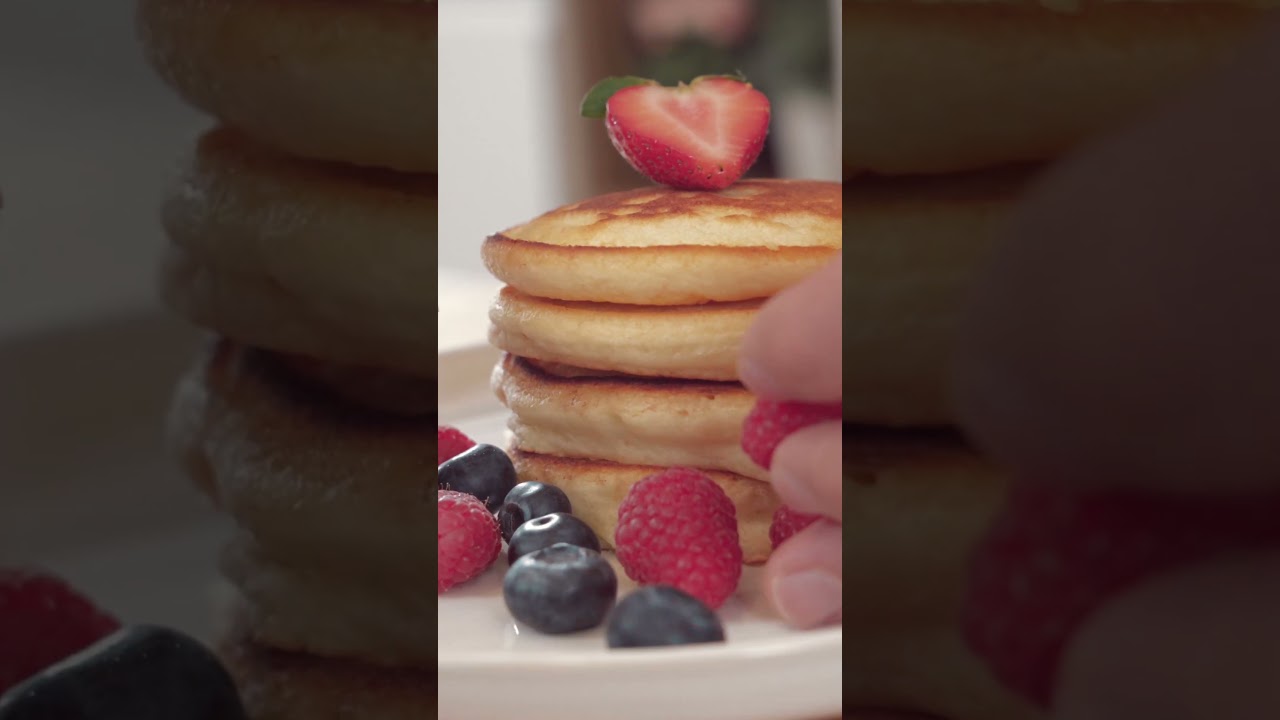 Pancake senza uova e latticini | Ricetta di Francesco Saccomandi | KitchenAid