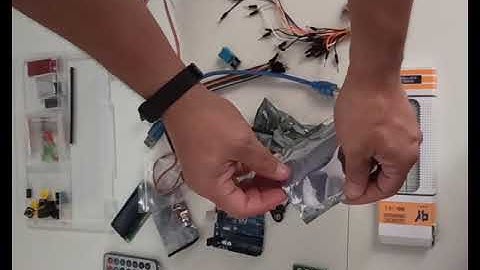Unboxing Kit Arduino