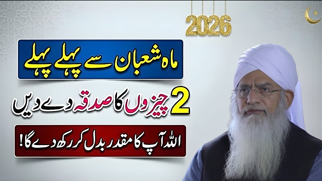 Mahe Shaban Se Pehle Sirf 2 Chezon Ka Sadqa Karke Zindagi Badal Lain | Peer Zulfiqar Ahmad