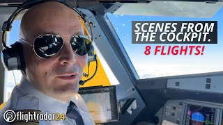 Flight deck SUPERCUT | CRUISE | Chatting with pilots [4K] screenshot 2