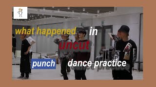a summary of 'nct uncut punch dance practice #3'