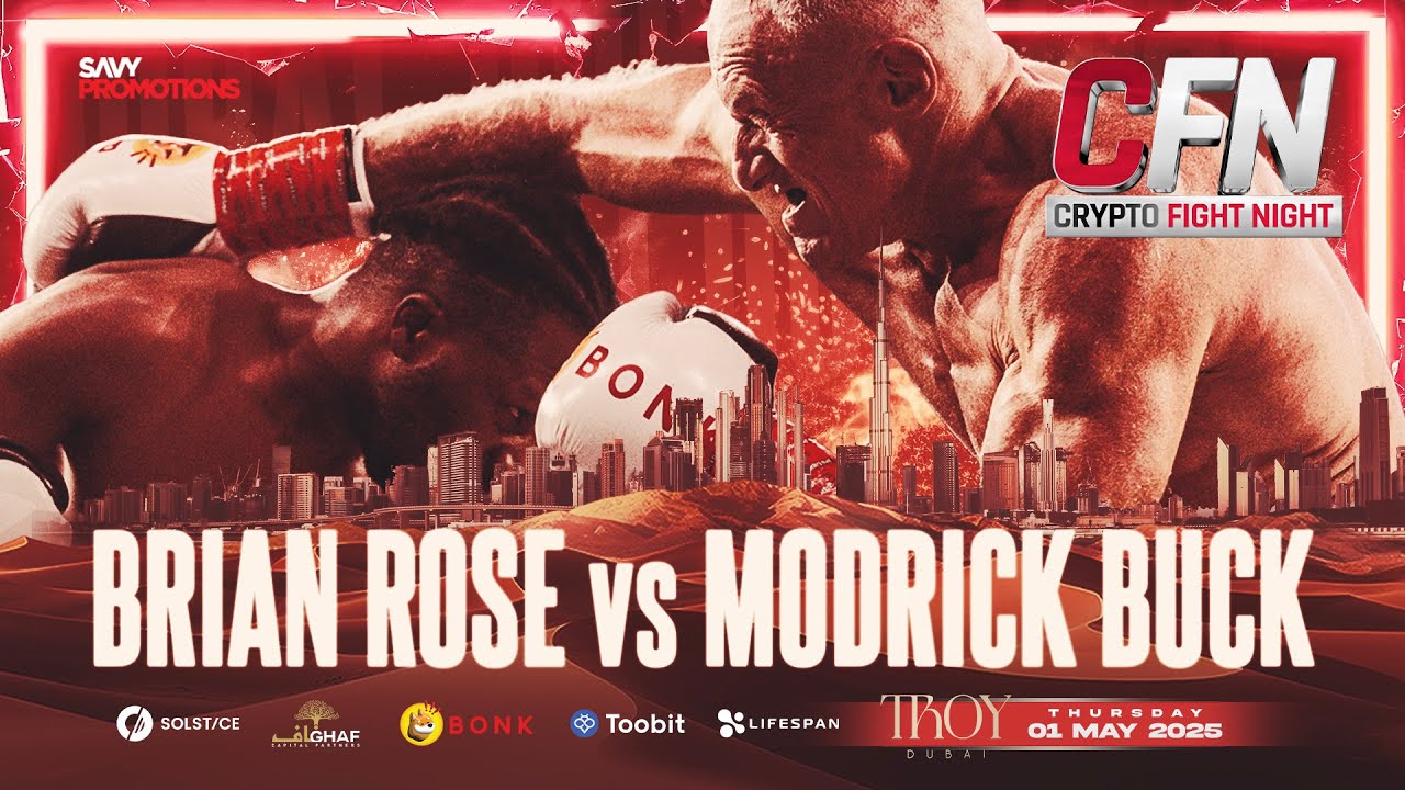 FIGHT 9 | BRIAN ROSE VS MODRICK BUCK | CFN DUBAI | 2025