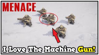 My Machine Gun Saves The Day In Menace's Frozen Hellscape + Big Upgrade - Turn Based Strategy #3 screenshot 1