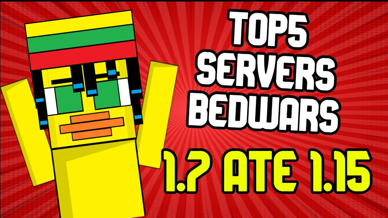 o Melhor SERVIDOR de BEDWARS para Minecraft 1.8+ PIRATA sem LAG