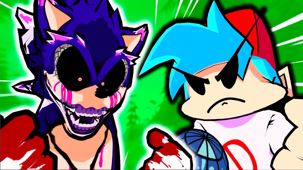 BOYFRIEND vs. SONIC.exe 2.0?! (Cartoon Animation)