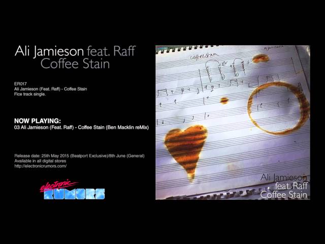 Ali Jamieson Feat. Raff - Coffee Stain