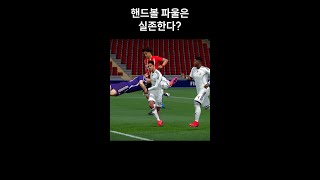 핸드볼 파울은 실존했다?