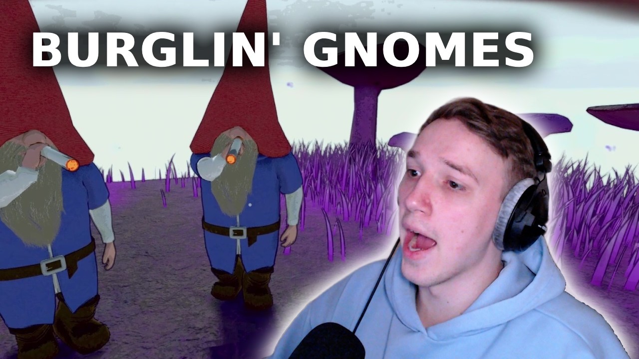 👤🤫 GARTENZWERGE verstören HAUSBEWOHNER | Burglin' Gnomes