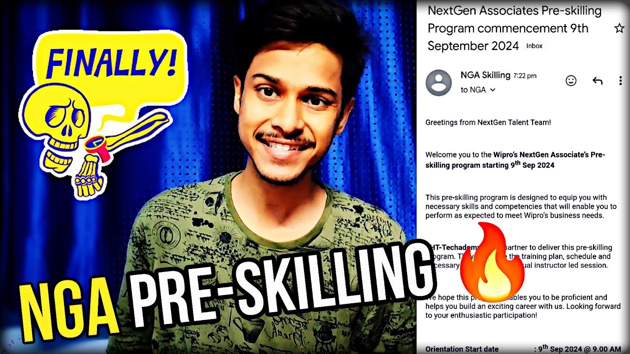 NGA PRE-SKILLING Training Mail | Elite Update 2024 | Rishav hacx - YouTube