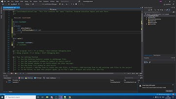 Visual Studio C++ Programming Tutorial 15 Encapsulation