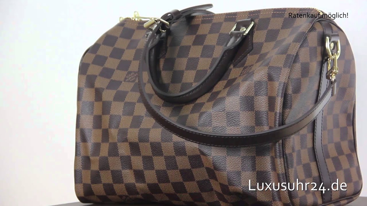 Louis Vuitton Speedy 30 Mit Schulterriemen N411 Luxusuhr24 Ratenkauf Ab Euro Monat Youtube