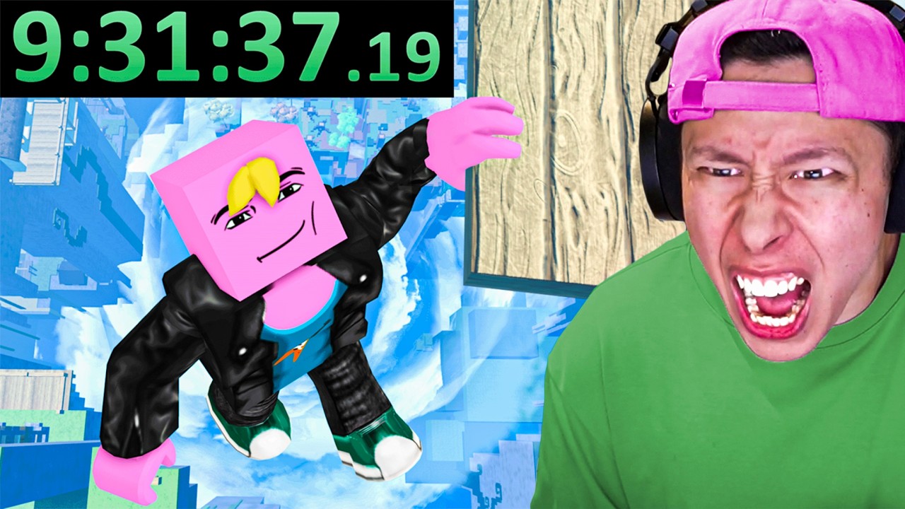 I Streamed Until I Beat Roblox’s LONGEST Rage Game… - YouTube