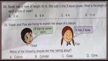 IMO for class 3 # previous year paper # 2018-19 # with answers and solutions