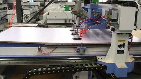 CNC Router, UA-481 automatic material handling system