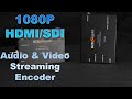 HDMI and SDI Video and Audio Streaming Encoders | BG-HAVS and BG-SAVS