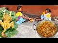 santali tribal cooking process delicious chiken curry cooking by santali tribe women || rural india