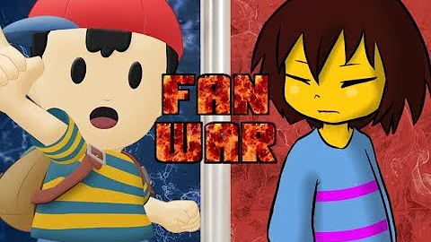 Fan War!!! Ness vs Frisk