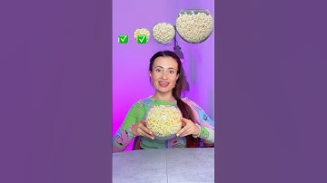 From Small To Giant Pop Corn #katebrush #funny #shorts