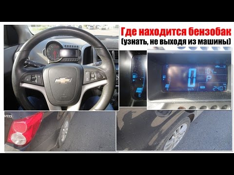 Расположение лючка бензобака