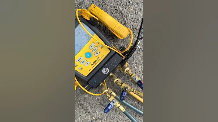 Aprvtio ALD-200 Refrigerant Leak Detector | Real Freon Gas Leak Detection Test#hvac  #airconditioner