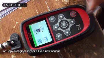 TPMS programming tool F01 operation