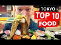 TOP 10 Japanese Food in Tokyo | Must-Try!